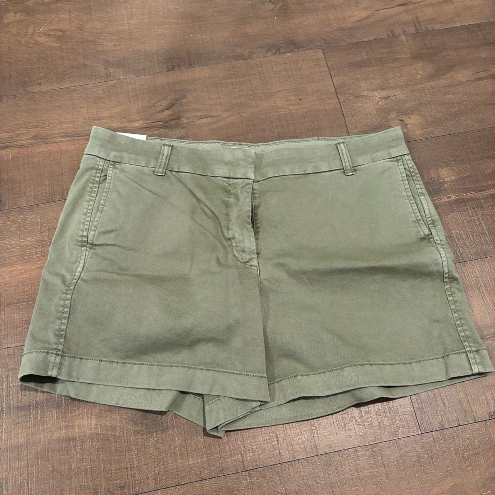 J. Crew Sage Green Women's Chino Shorts